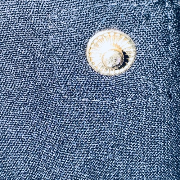 CK Calvin Klein Black Button Down Dress - Picture 11 of 11